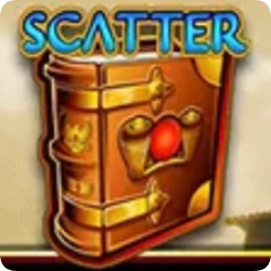 Símbolo del Libro de Ra que actúa como comodín y scatter