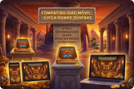 Book of Ra en móvil iOS y Android a través del navegador